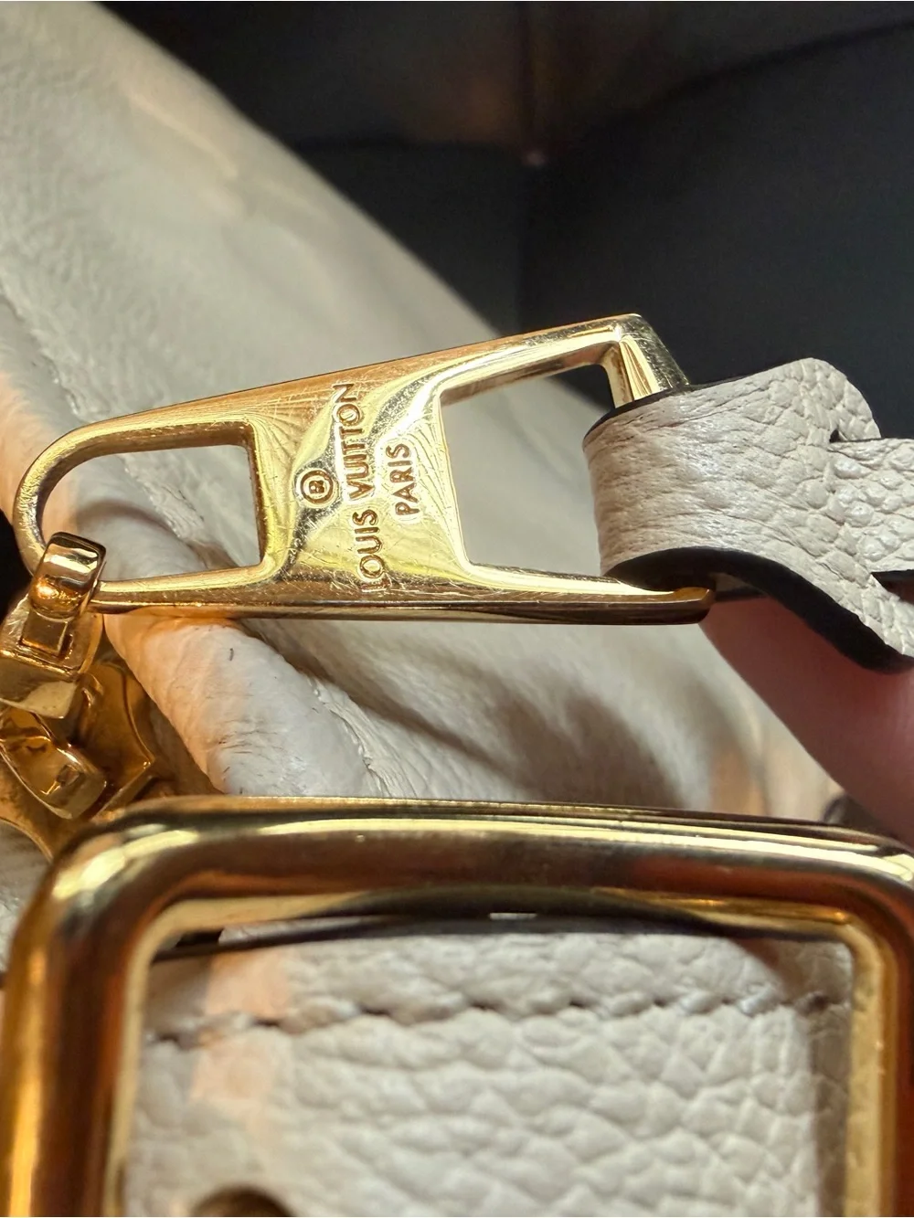 Louis Vuitton luxurious cream